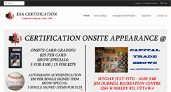 Desktop Screenshot of ksagrading.com